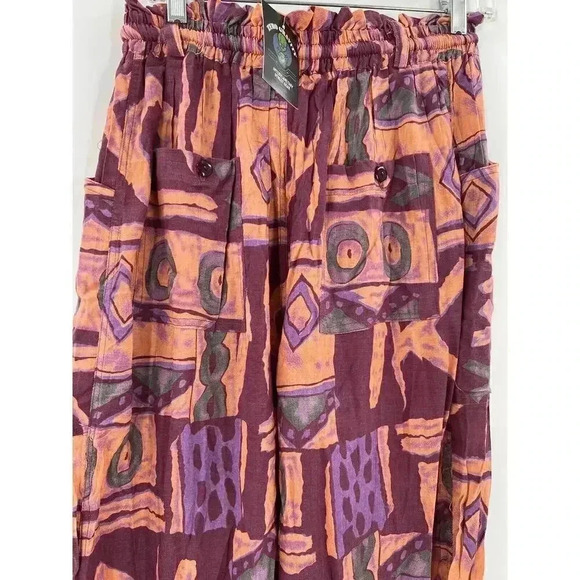 NEW WITH TAGS UNISEX HAREM PANTS JOGGERS WITH POCKETS ZERO GRAVITY SIZE MEDIUM - Picture 7 of 10
